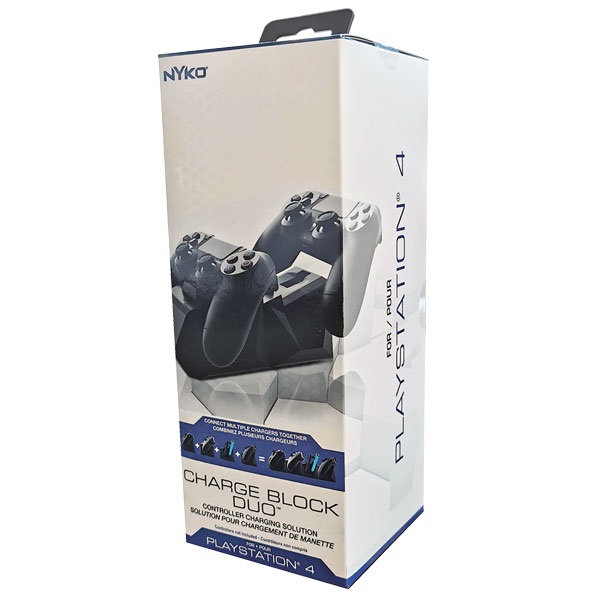 Cargador Doble Controles PS4 (Nyko)